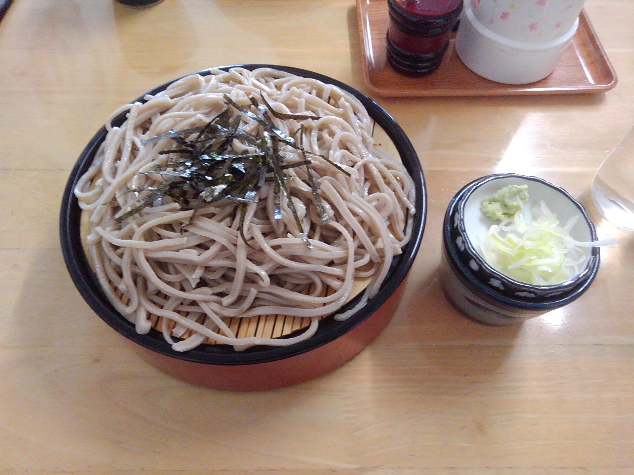 大清水食堂のざる蕎麦